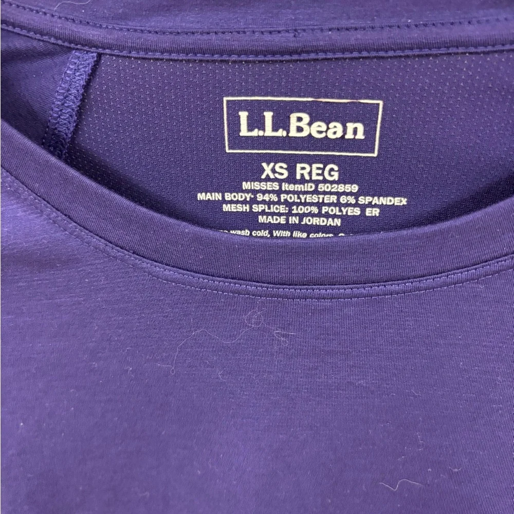BUNDLE OF TWO L.L.Bean Women’s “Missis” size XS long sleeve activewear shirts. - Picture 3 of 16